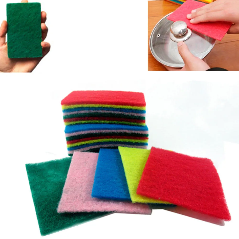 60 Ct Scouring Pads Medium Duty Home Kitchen Scour Scrub Cleanning Pad Wholesale