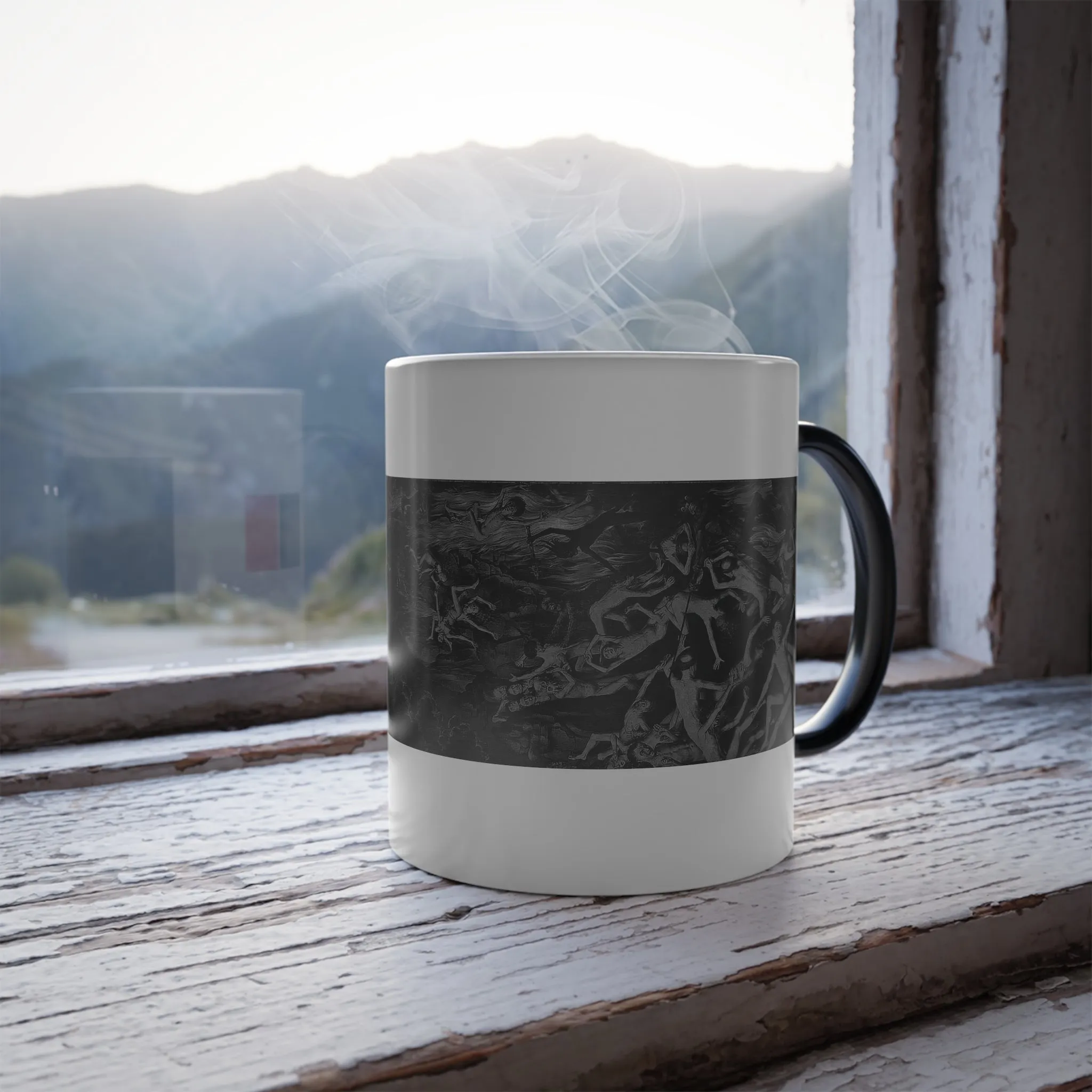 Angel & Demon's Color Morphing Mug, 11oz