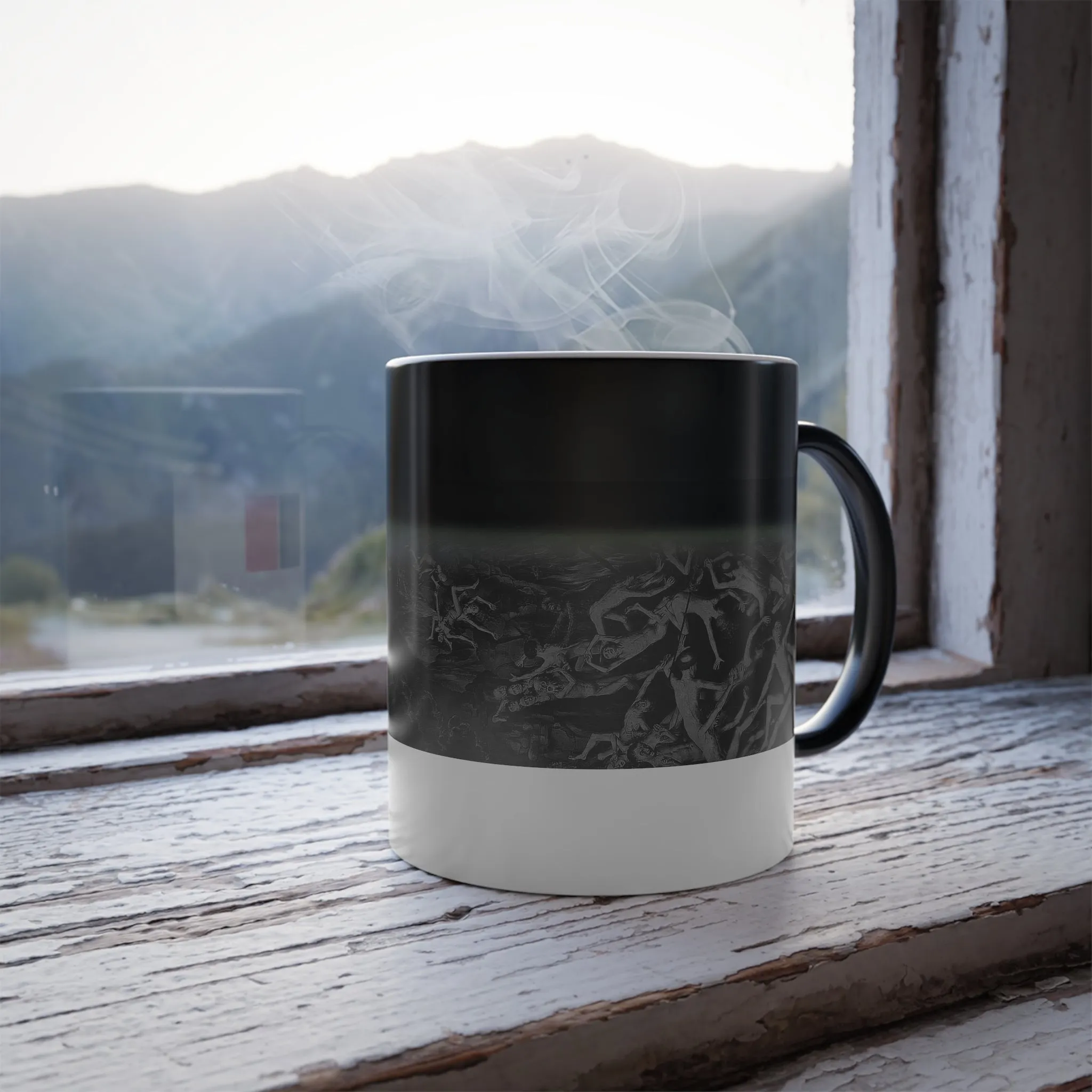Angel & Demon's Color Morphing Mug, 11oz