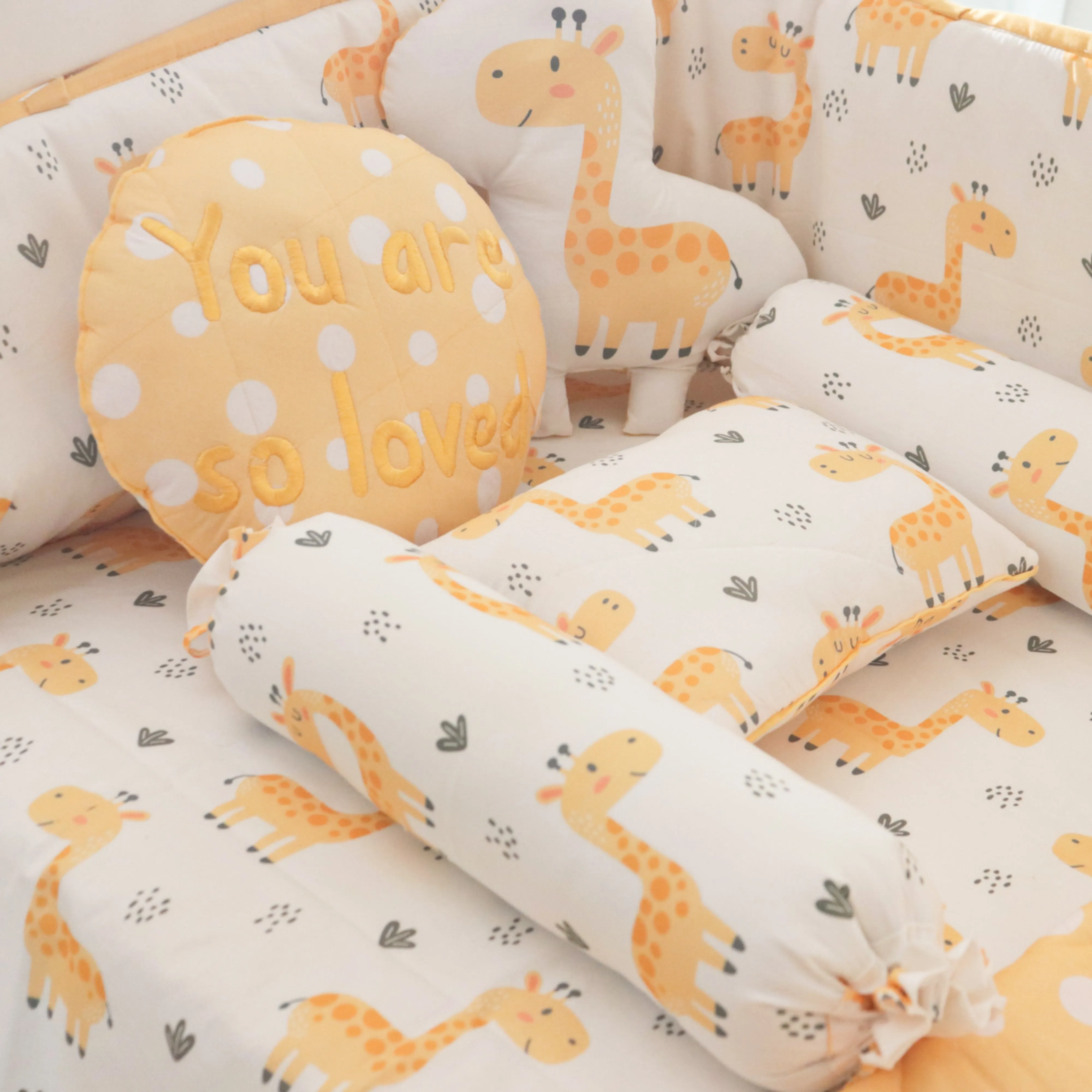 Baby Giraffe - Personalised Essential Gift 'Baskets Of Love'