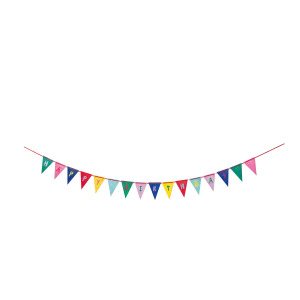Birthday garland