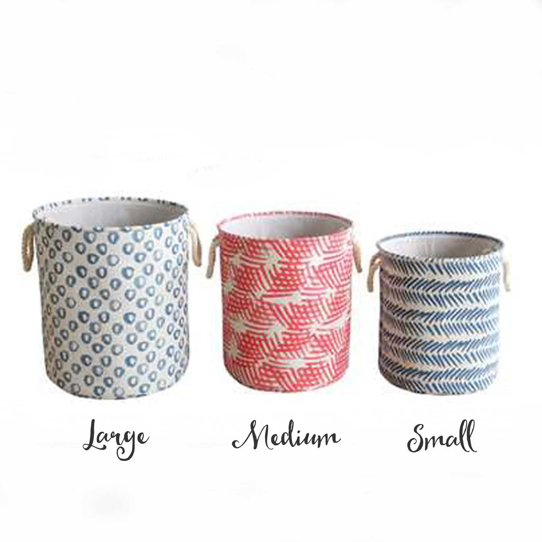 Canvas Laundry Baskets