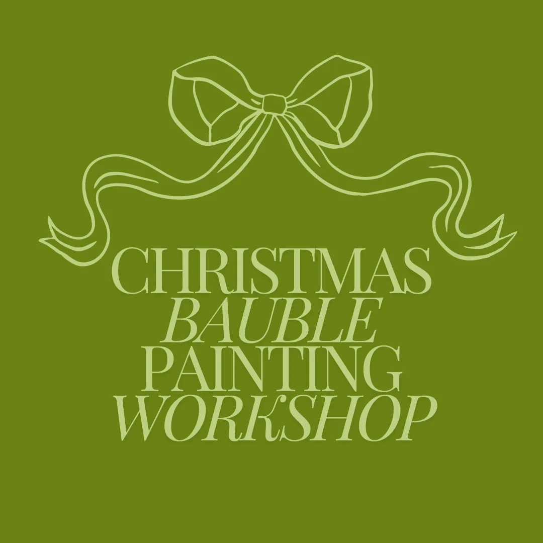 CHRISTMAS BAUBLE PAINTING - LITTLEBOROUGH BOUTIQUE