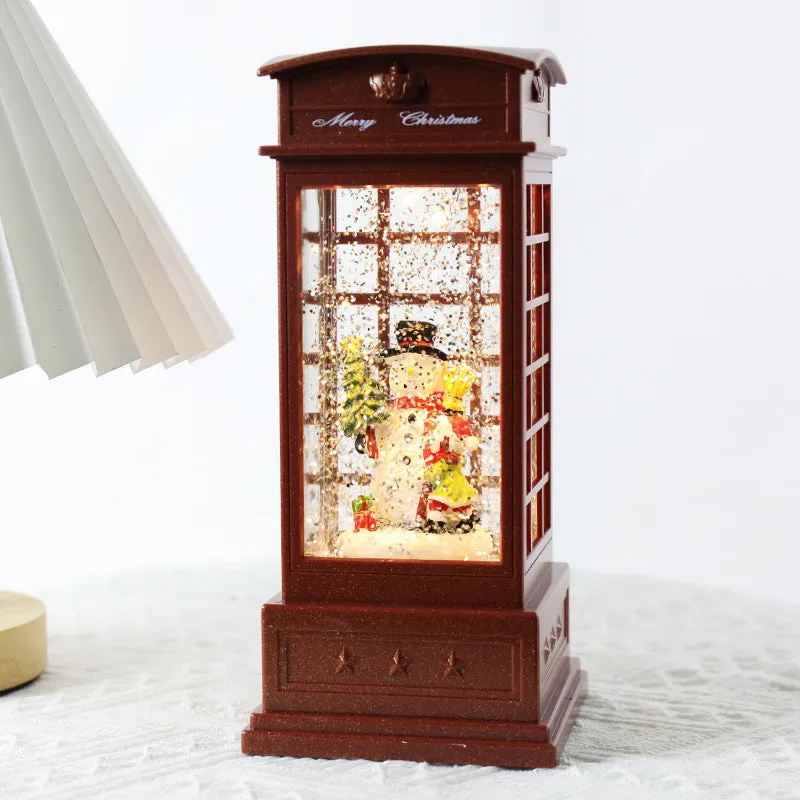 Christmas Decoration Music Box Furnishings Ornaments