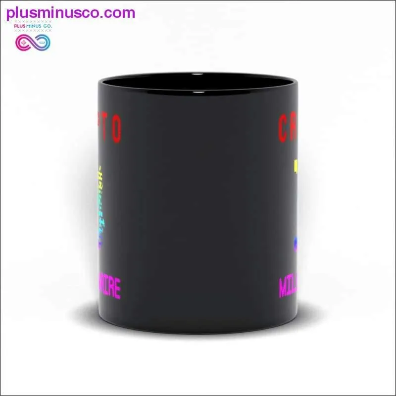 CRYPTO Millionaire Black Mugs