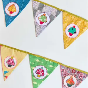 Cupcake Banner Bunting