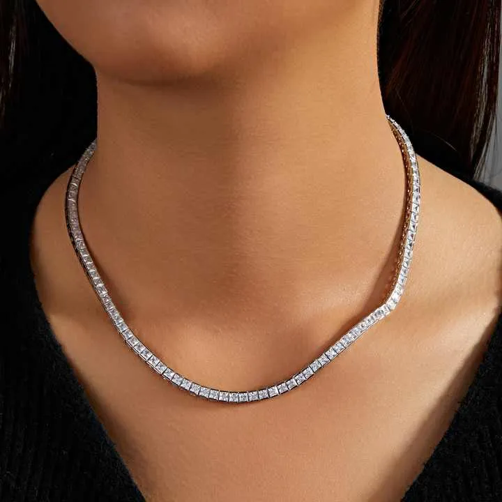 Custom Short Choker Brass Necklace-قلادة قصيرة