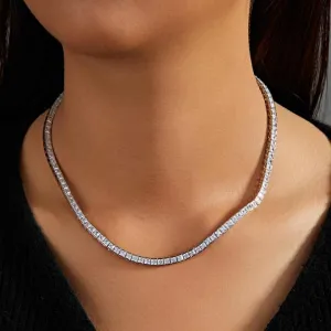Custom Short Choker Brass Necklace-قلادة قصيرة مخصصة