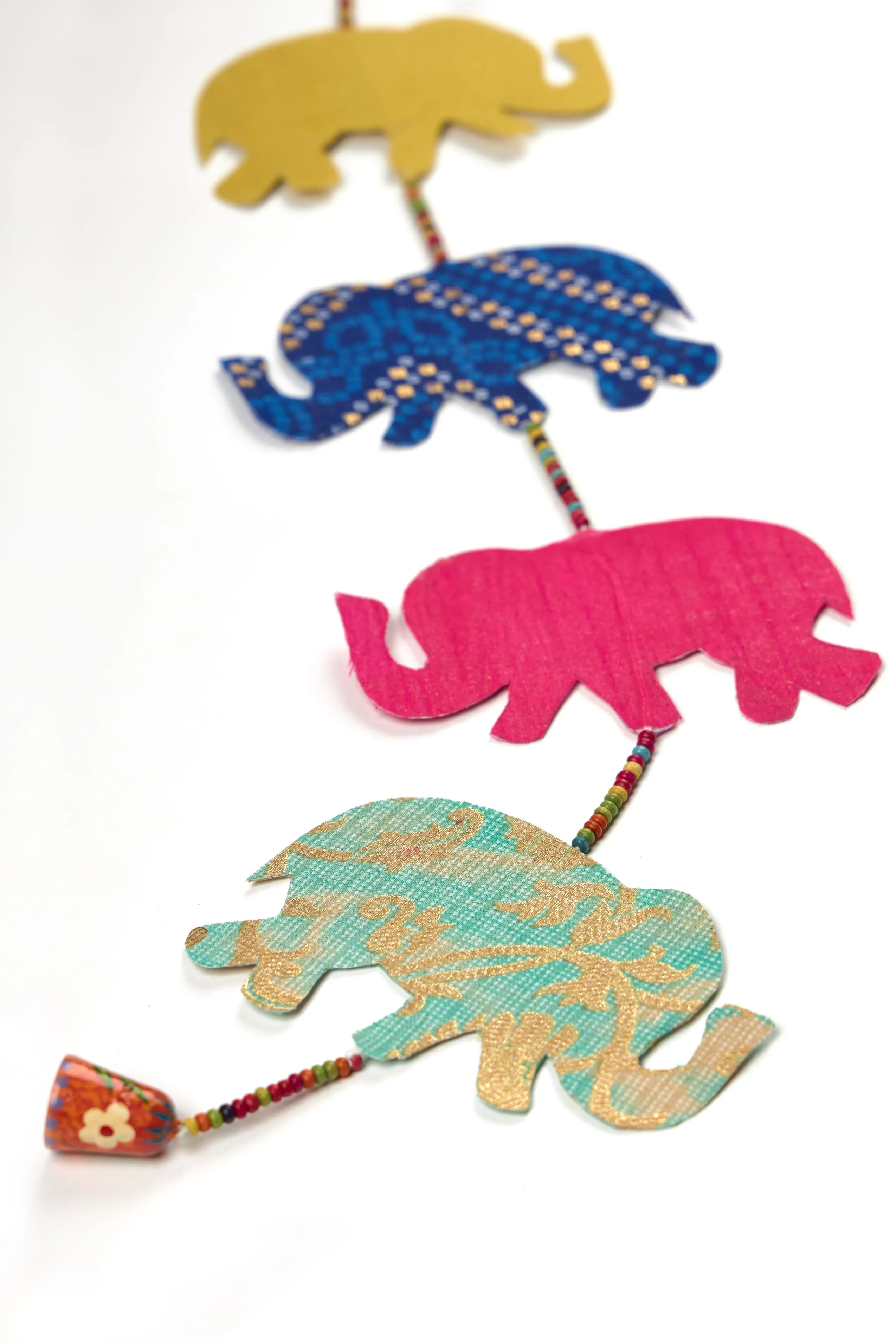 Elephant String Hanging Prop