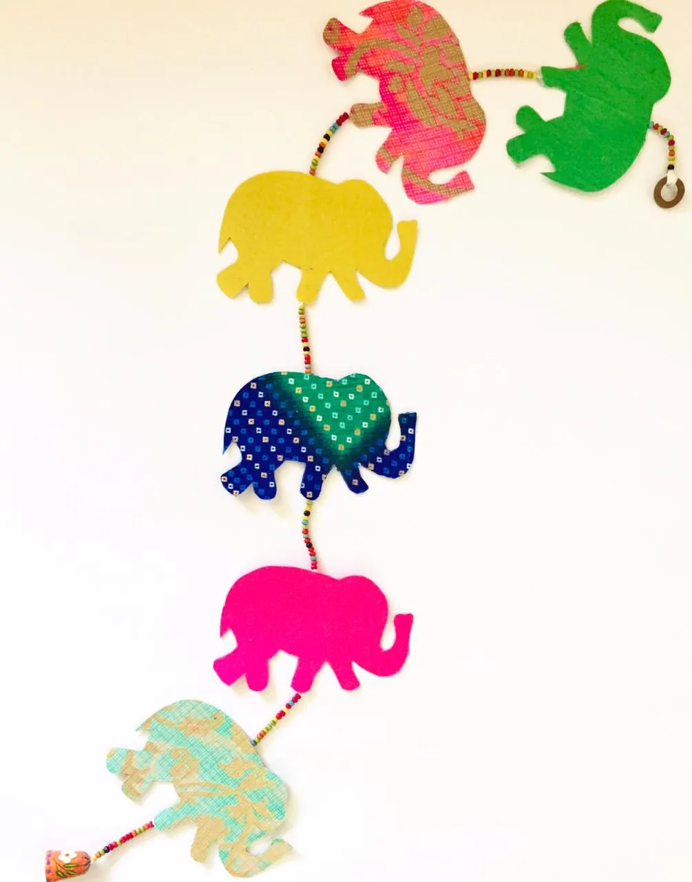 Elephant String Hanging Prop
