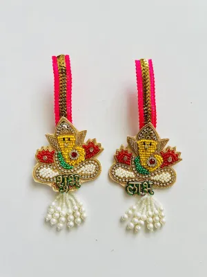 Ganesha Shubh Labh Door Hangings