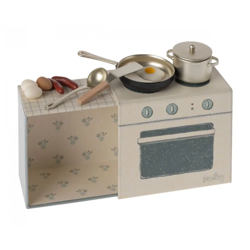 Maileg Cooking set, Mouse