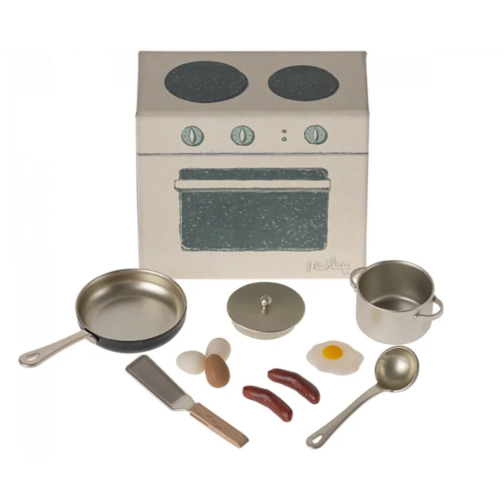 Maileg Cooking set, Mouse