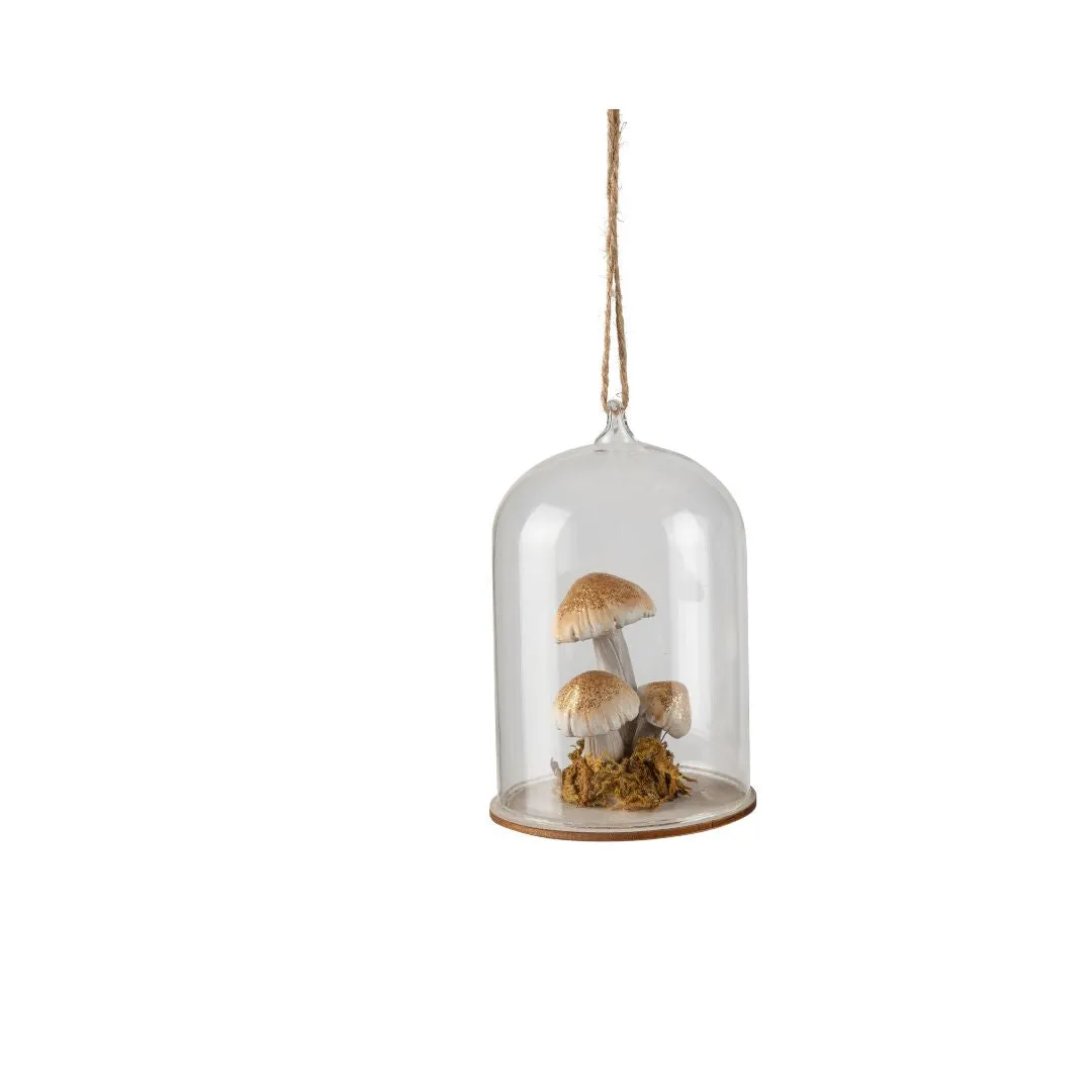 Mushroom Trio Globe Ornament