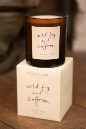 Plum & Ashby Wild Fig & Saffron Candle