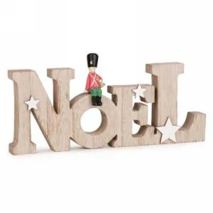 "Noël" Wood Sign, 1 Count
