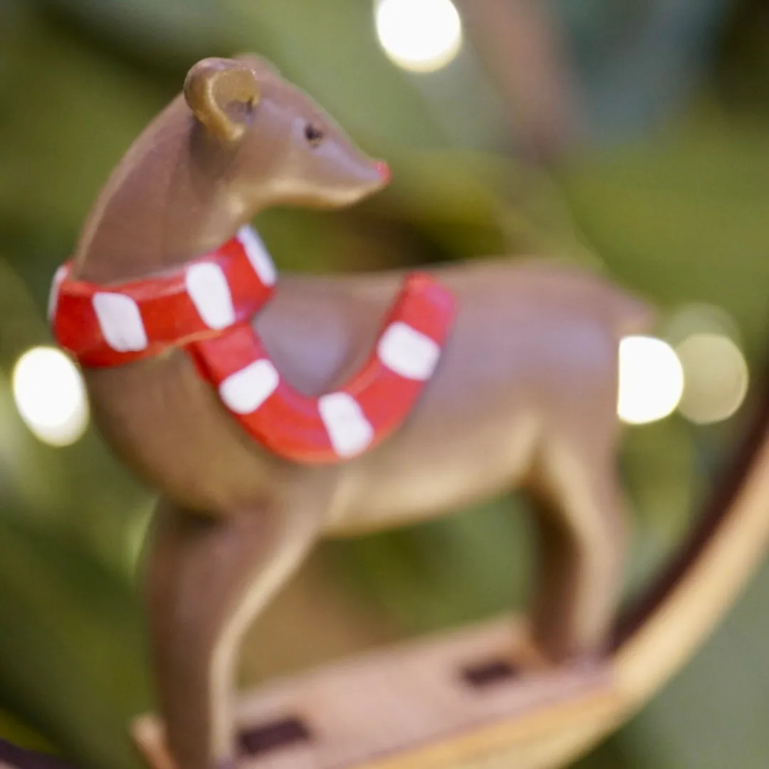 Set of Six Festive People