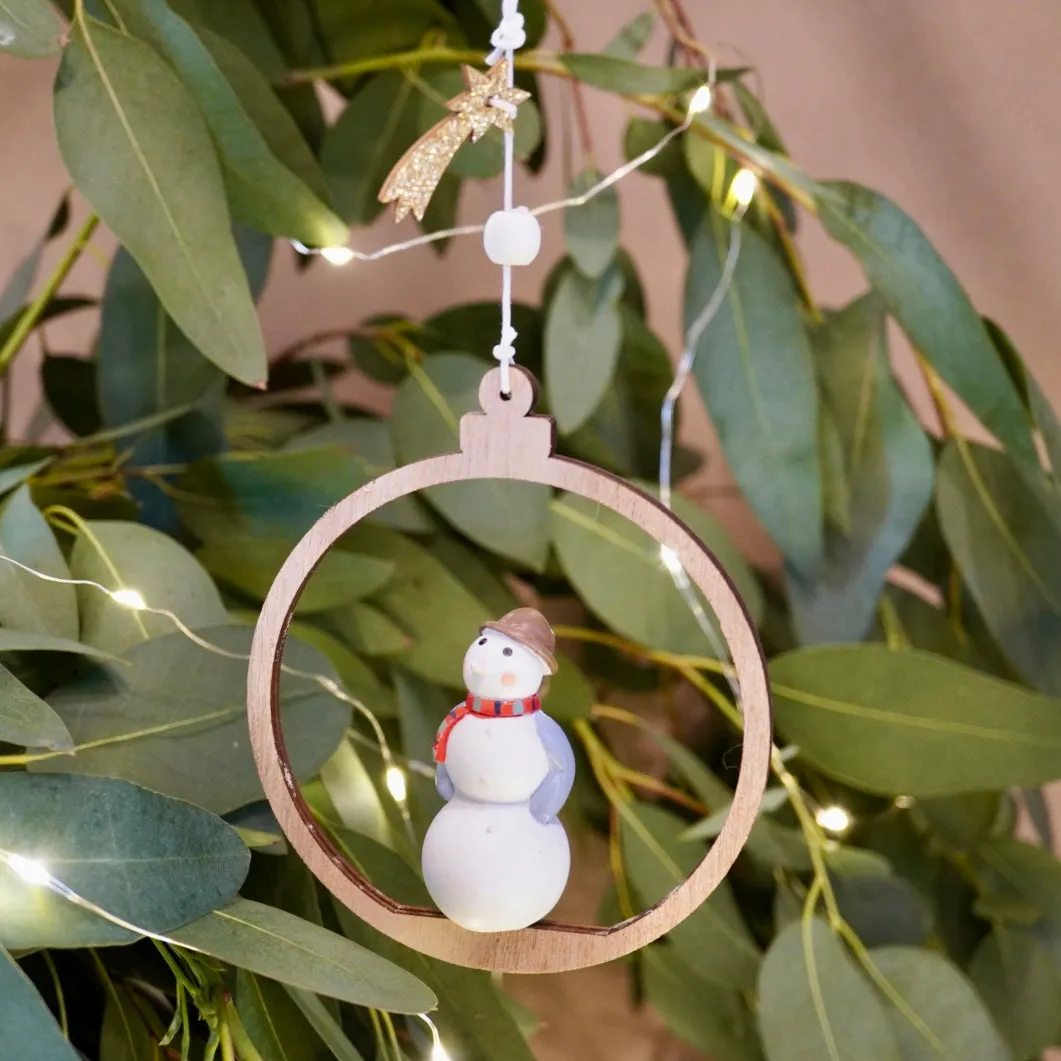 Set of Six Festive People