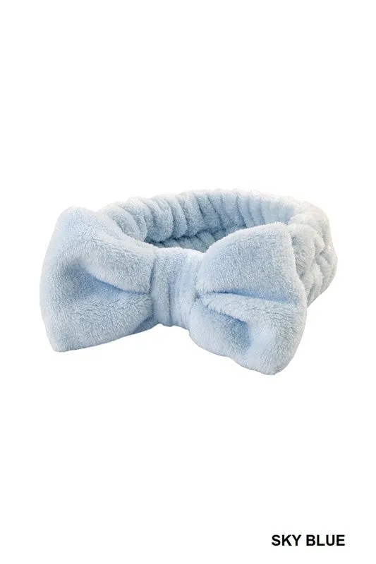 Soft Bow Spa Headband