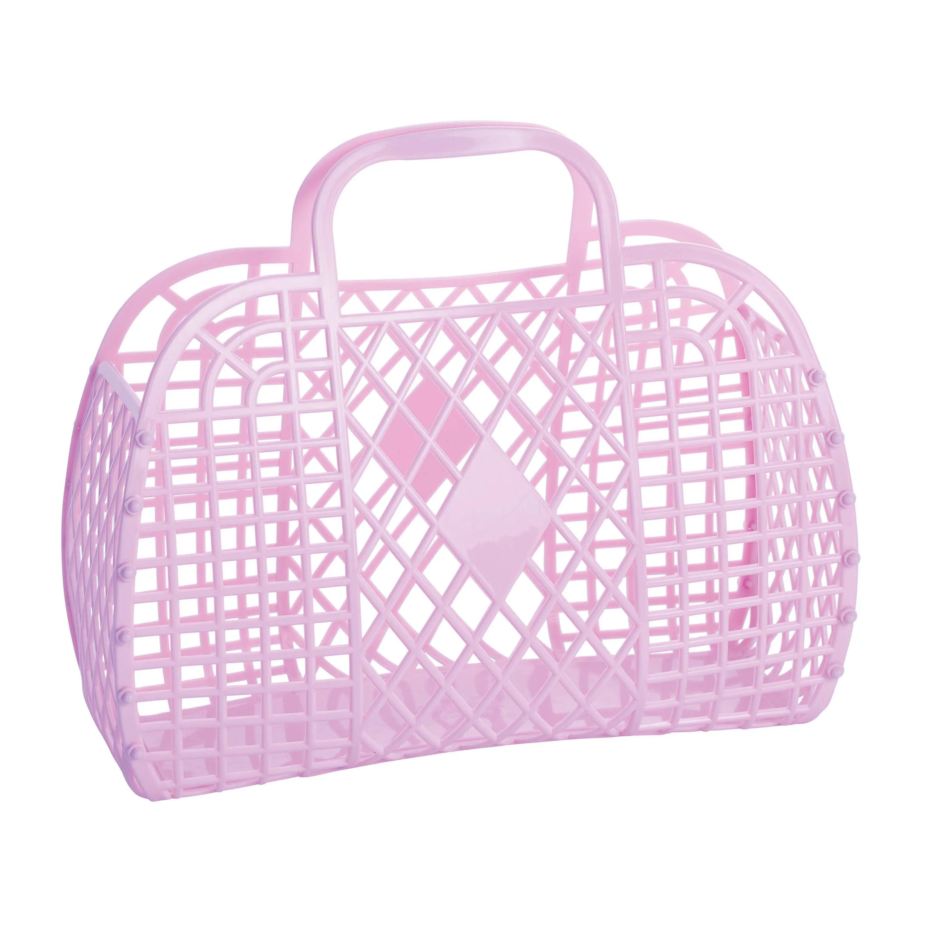 Sun Jellies Retro Basket Large - Lilac