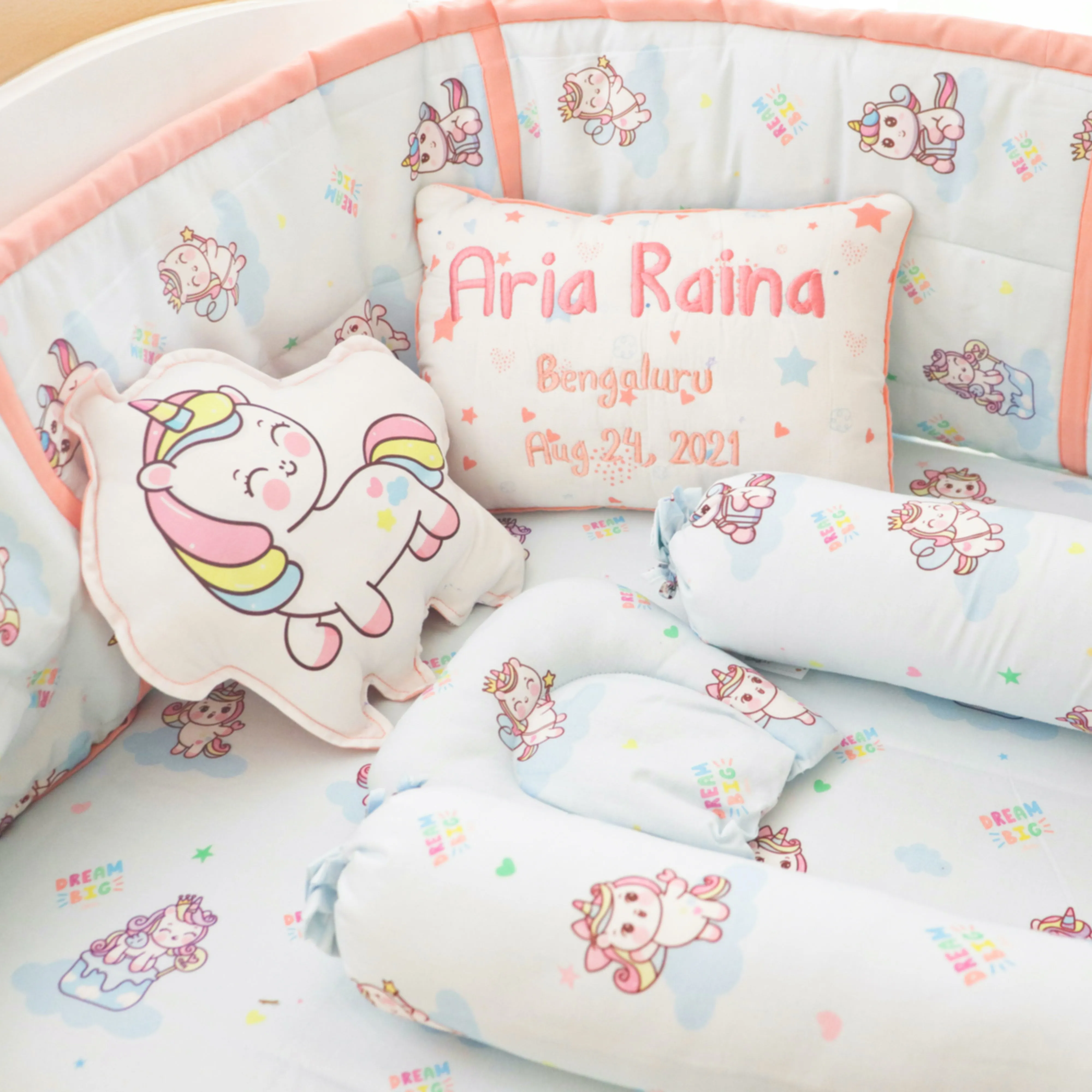 Unicorn Dreams - Personalised Essential Gift 'Baskets Of Love'