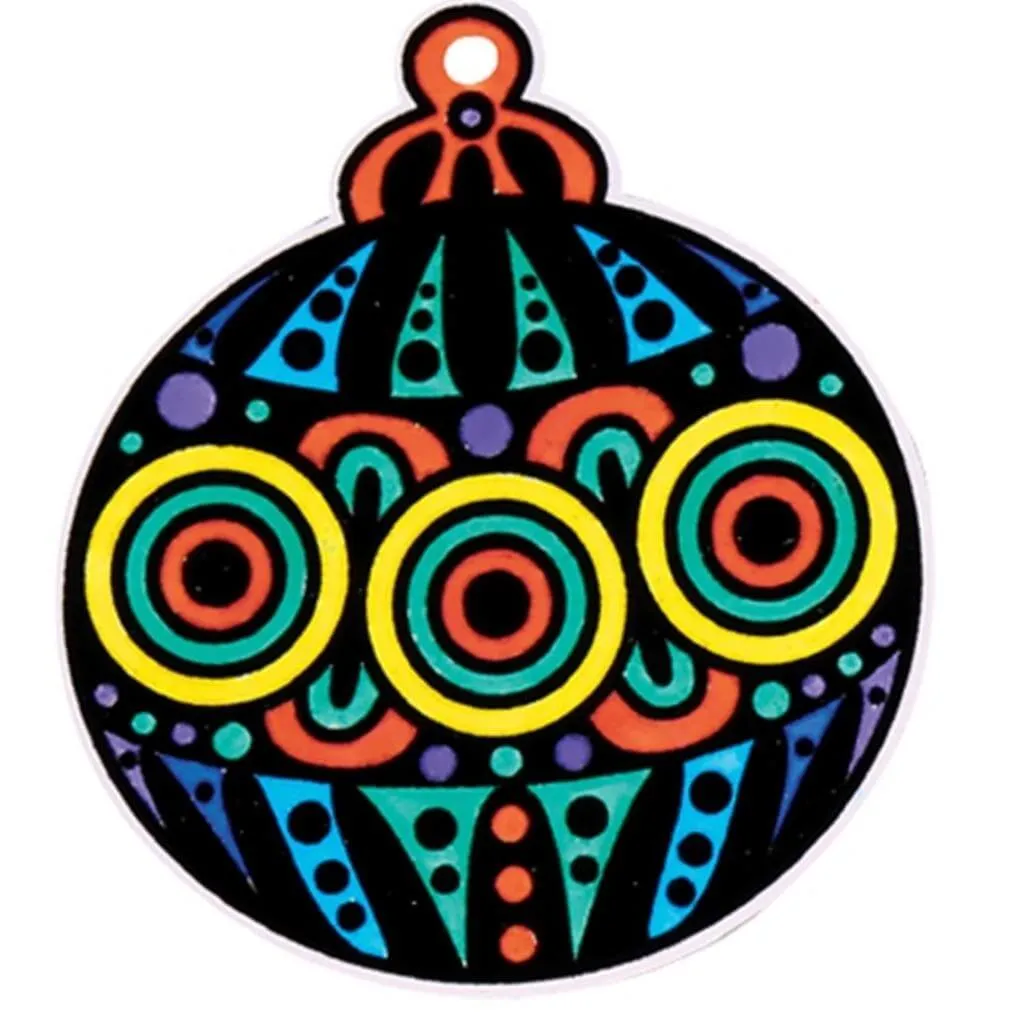 Velvet Art Ornaments Pack of 20 Assorted