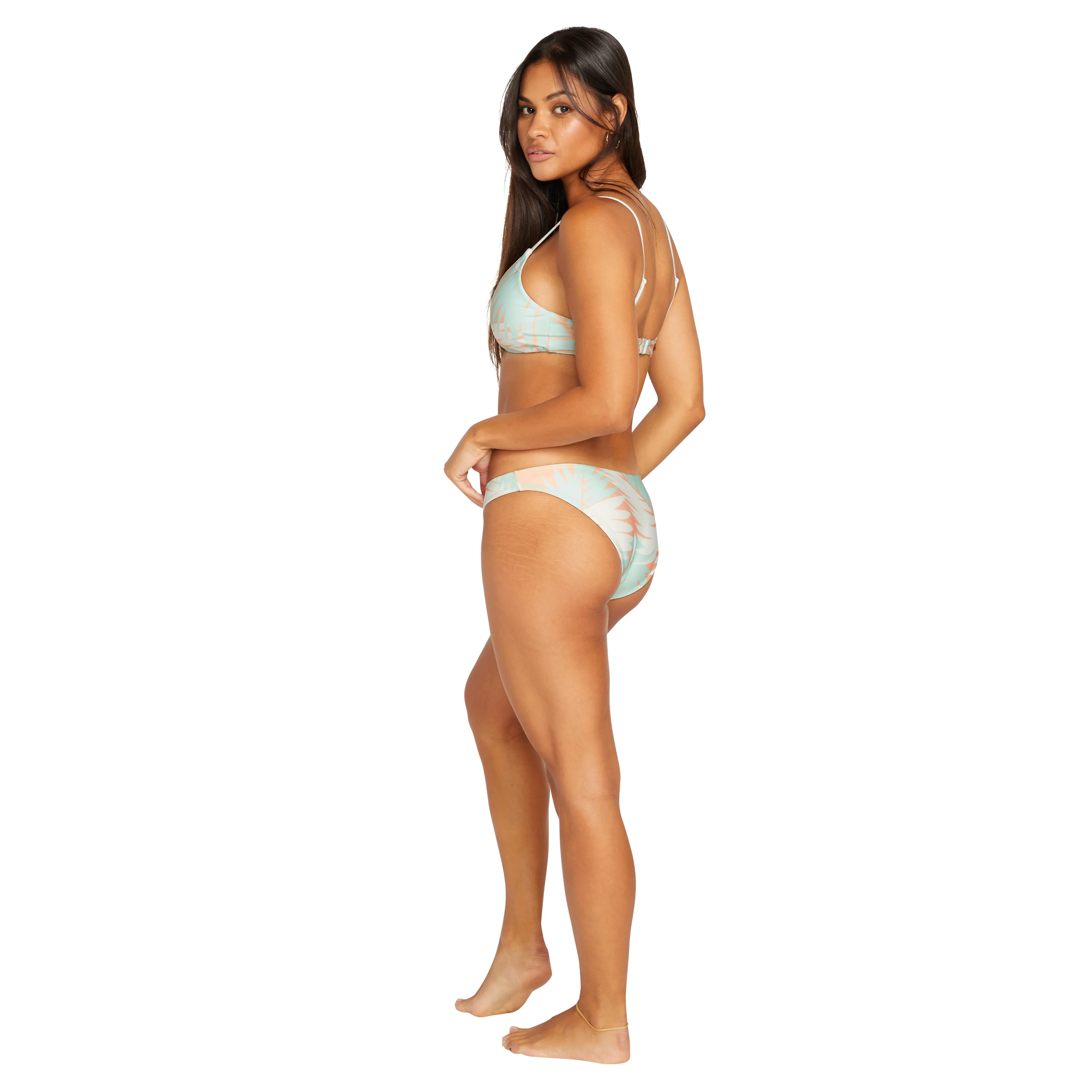 Volcom Palm Shell Hipster Bikini Bottom Melon O2212308_MEL